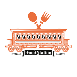 Food Station logo.